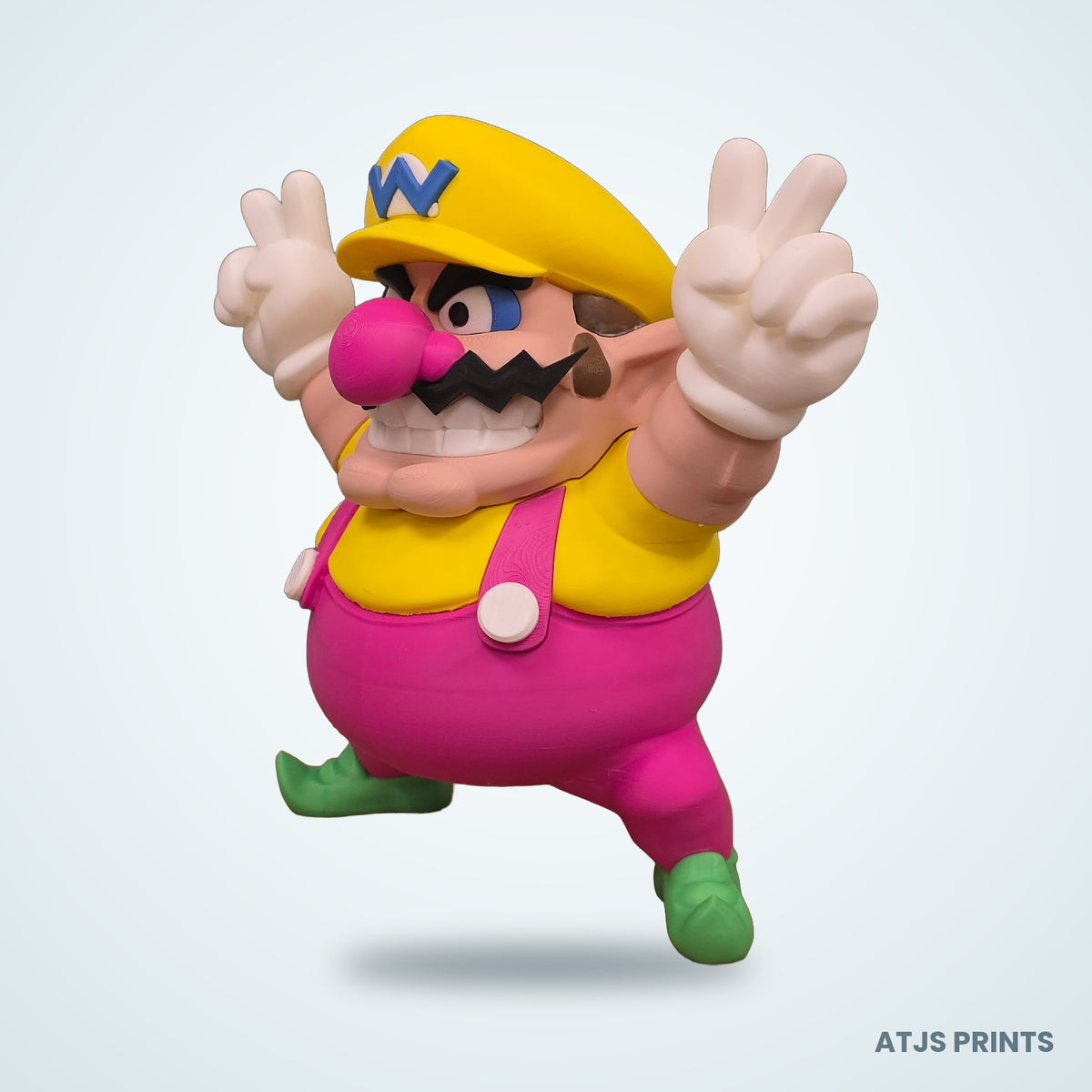 Wario 3D Printed Figure - 20" - view 2