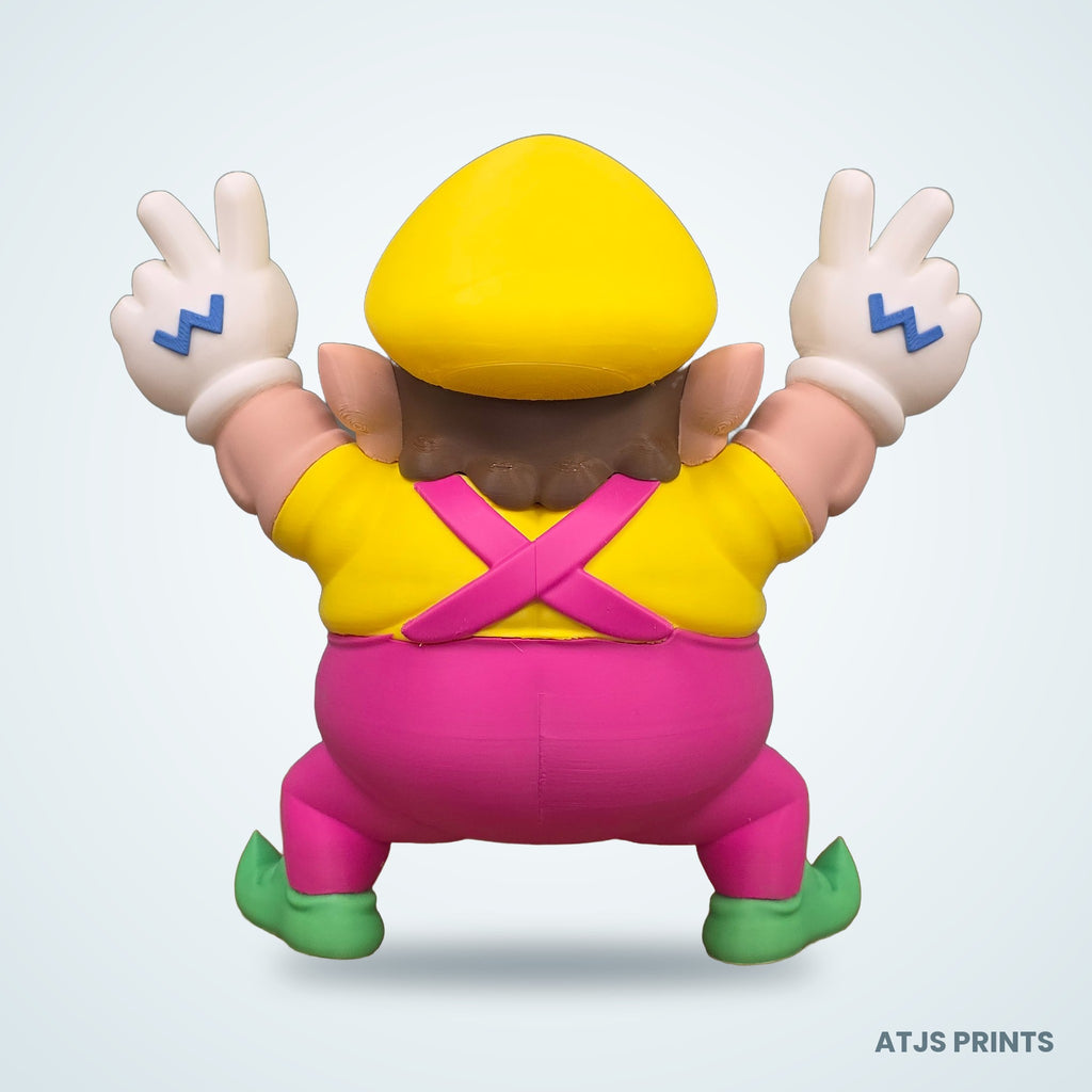 Wario 3D Printed Figure - 20" - view 5
