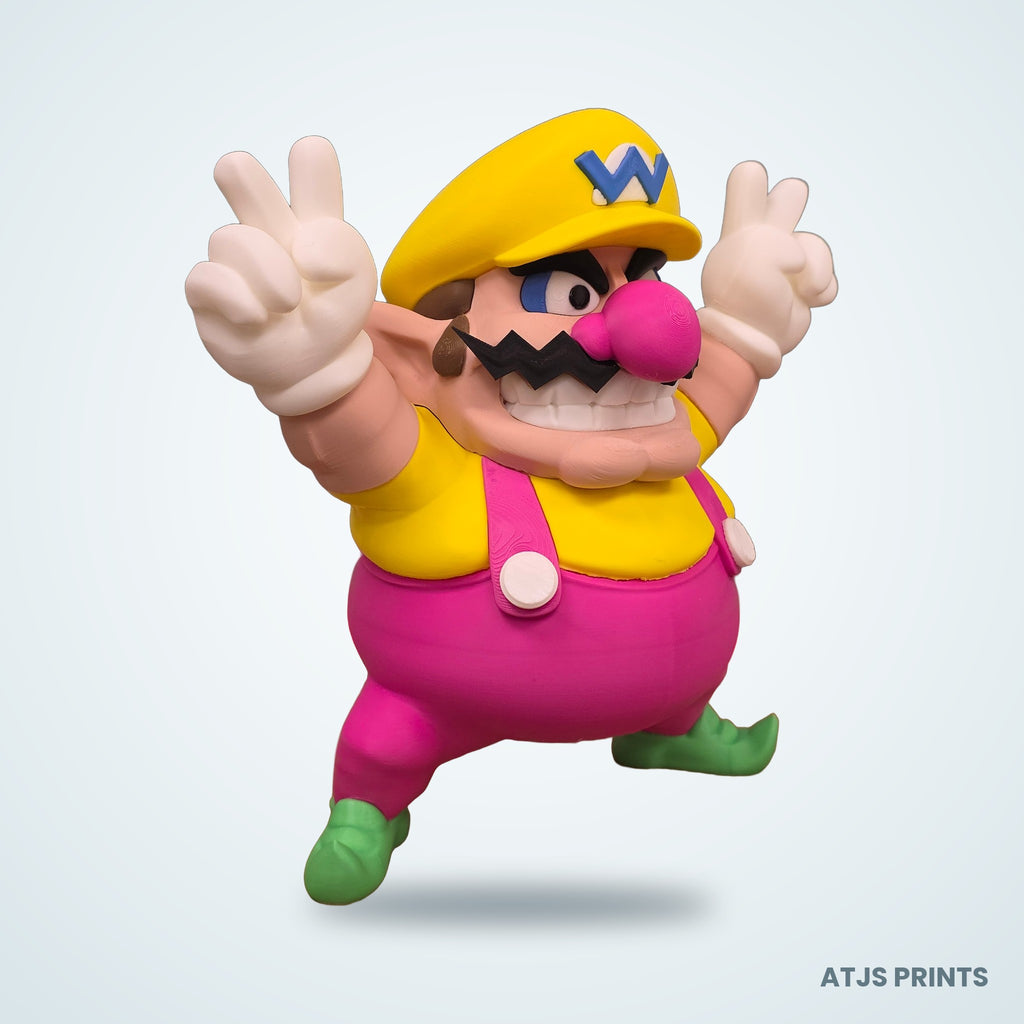 Wario 3D Printed Figure - 20" - view 8