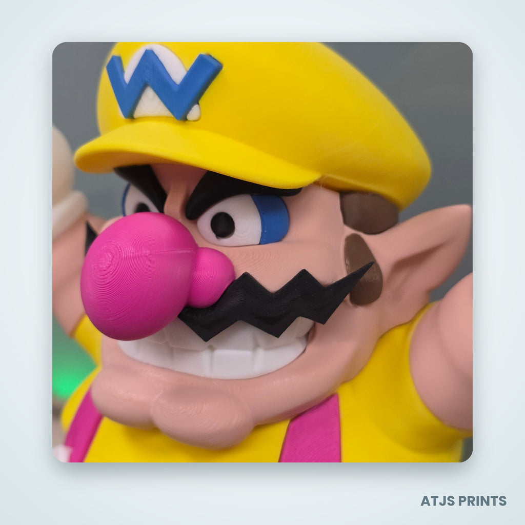 Wario 3D Printed Figure - 20" - view 11