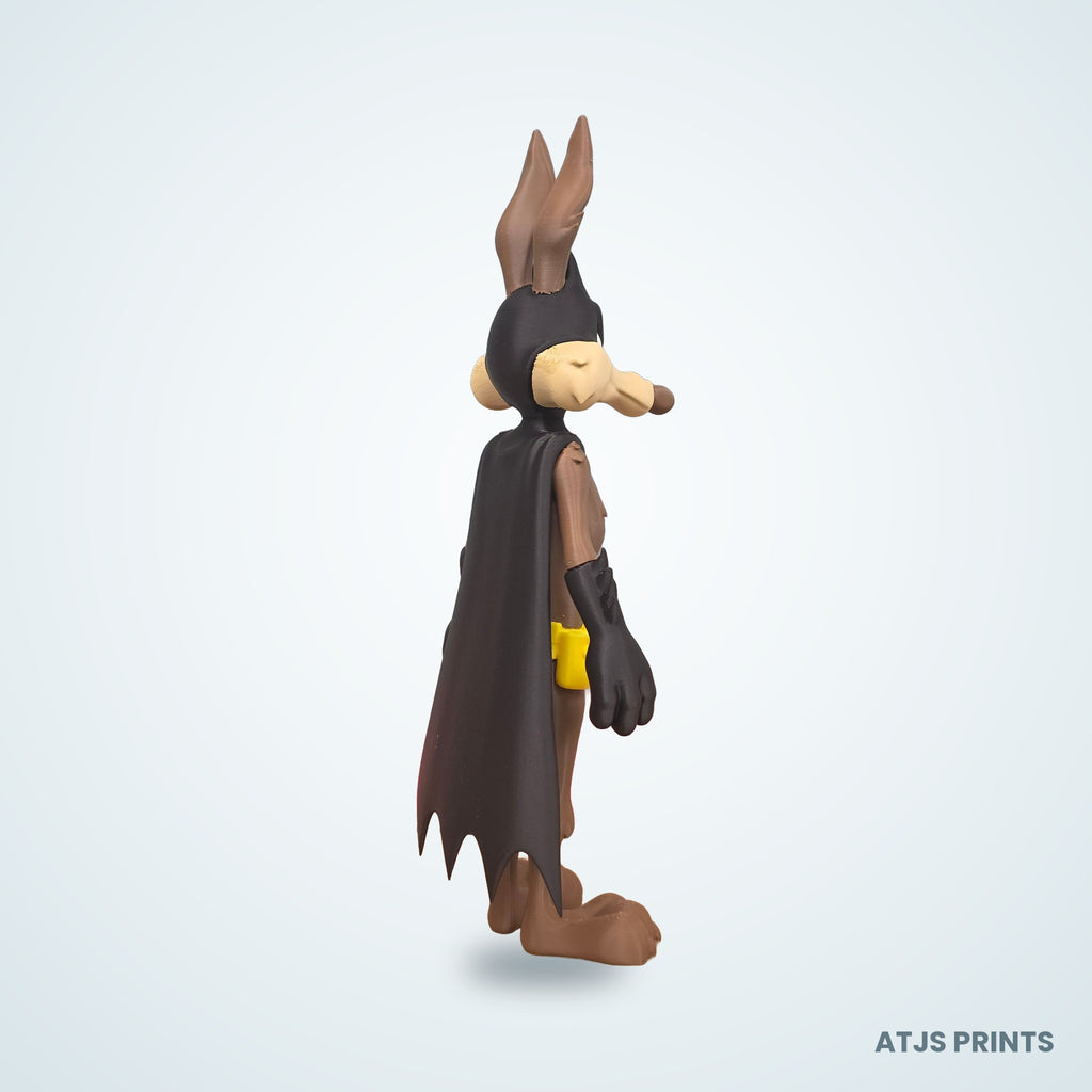 Wile E. Coyote as Batman 3D Printed Figure - 23" - view 5