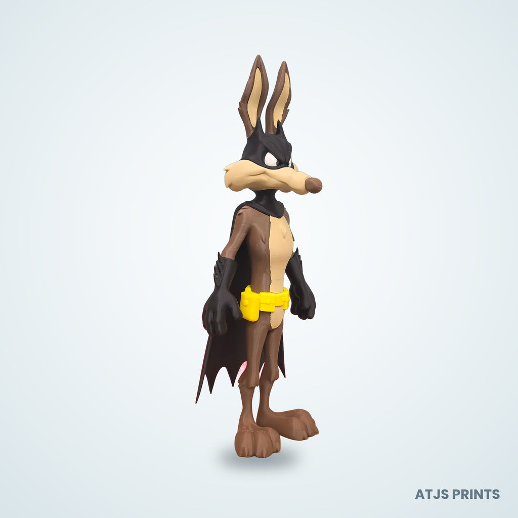 Wile E. Coyote as Batman 3D Printed Figure - 23" - view 6