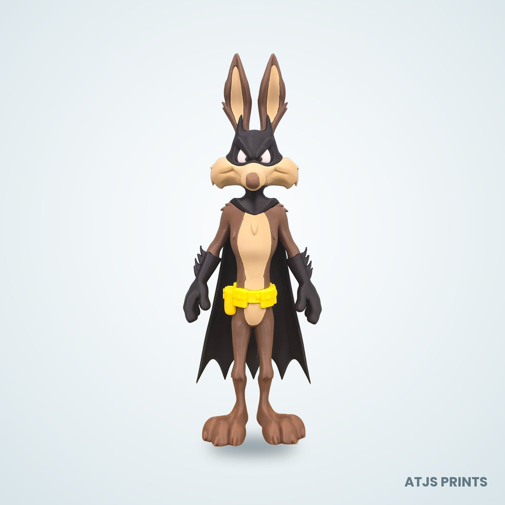 Wile E. Coyote as Batman 3D Printed Figure - 23" - view 7