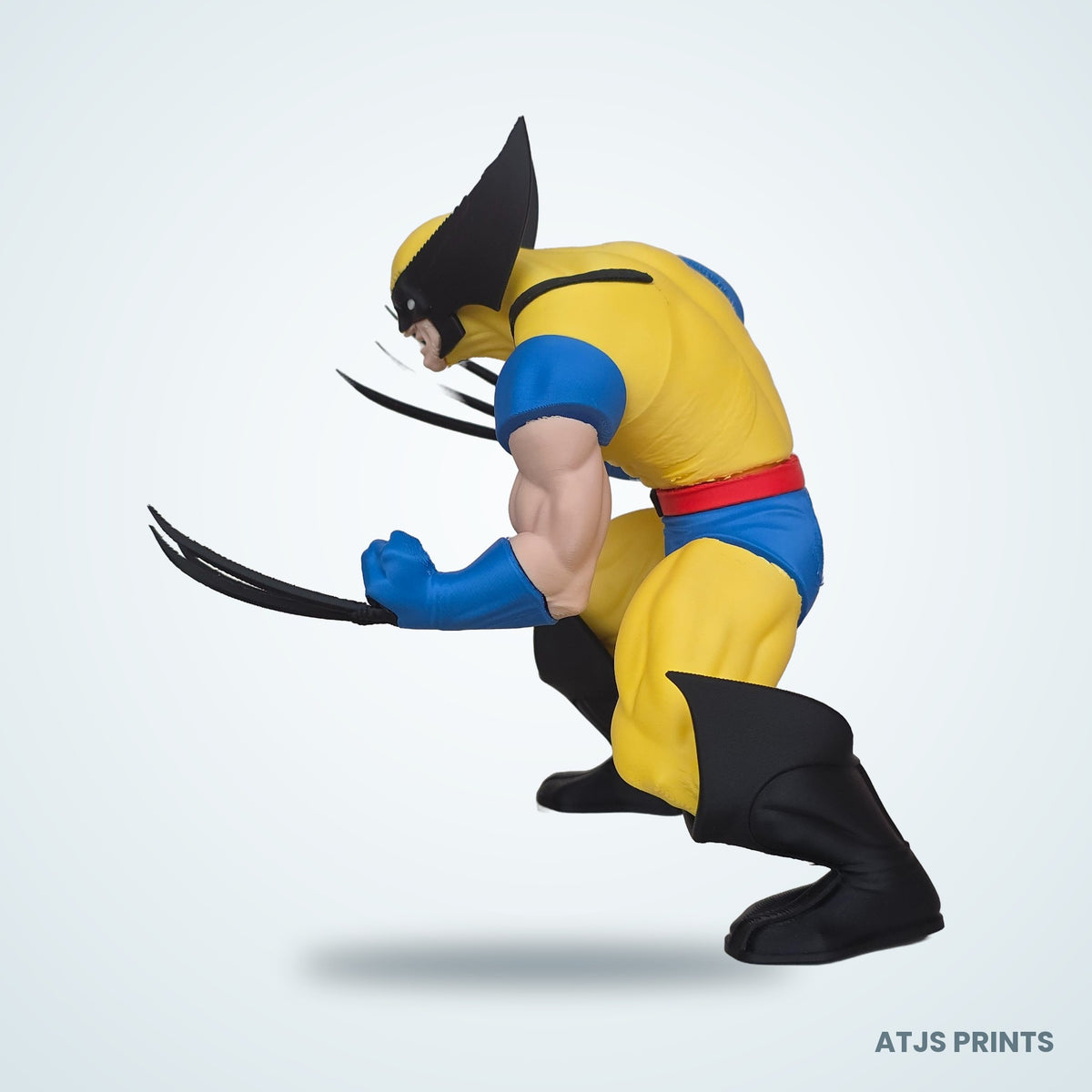 Wolverine 3D Printed Figure - 16" - view 4