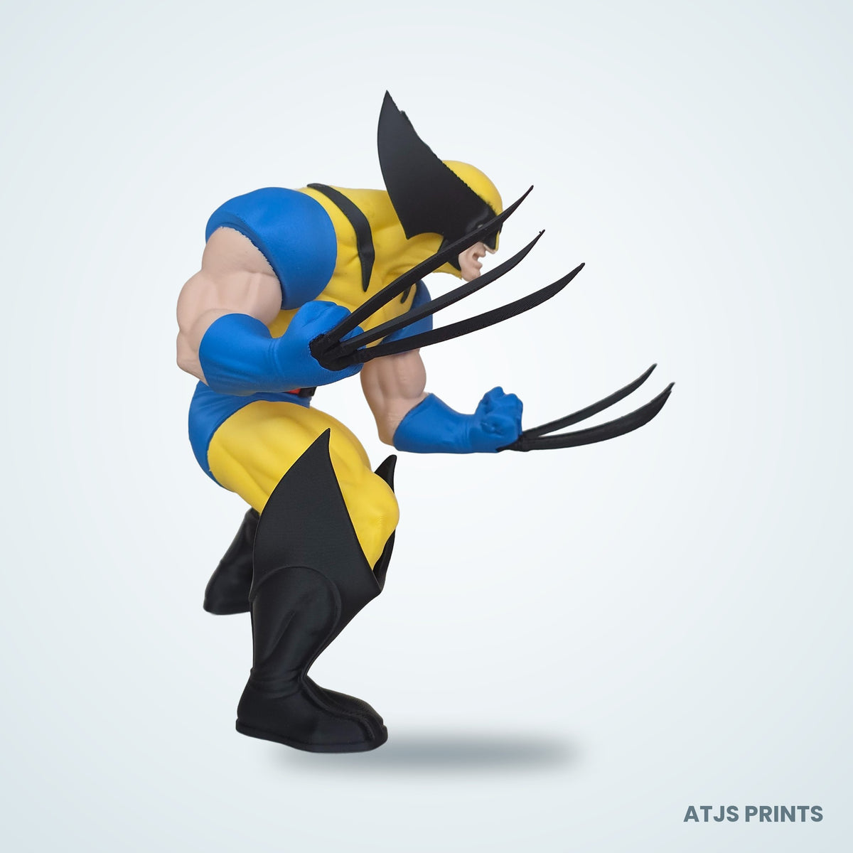Wolverine 3D Printed Figure - 16" - view 5