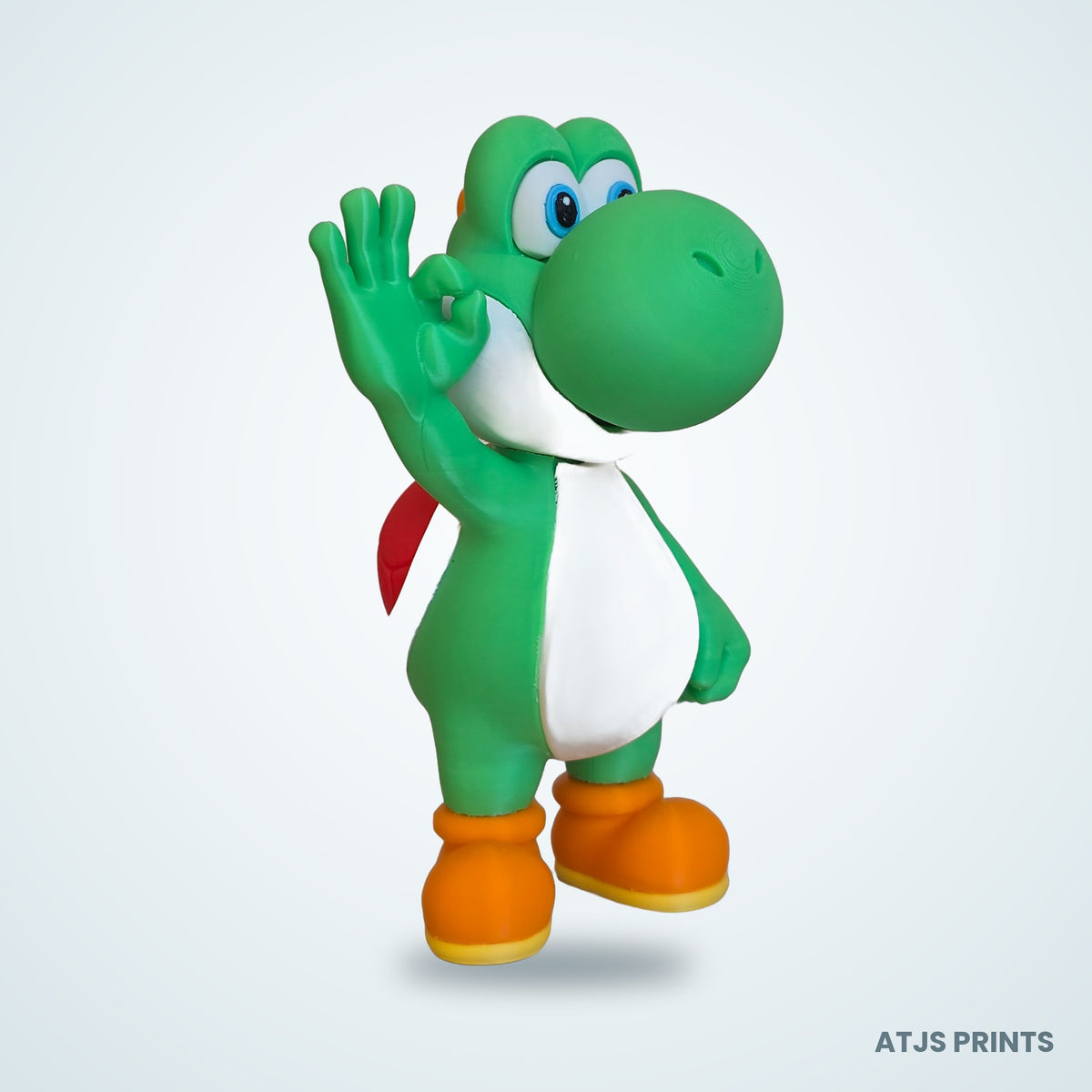 Yoshi 3D Printed Figure - 15" - view 1