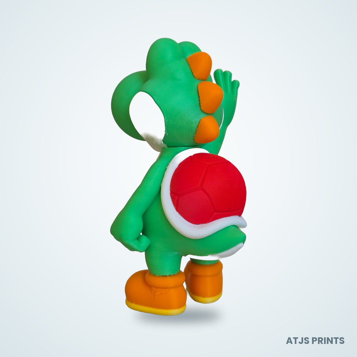 Yoshi 3D Printed Figure - 15" - view 4