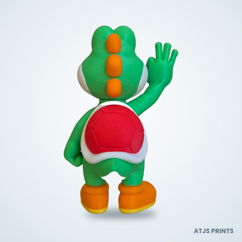 Yoshi 3D Printed Figure - 15" - view 5