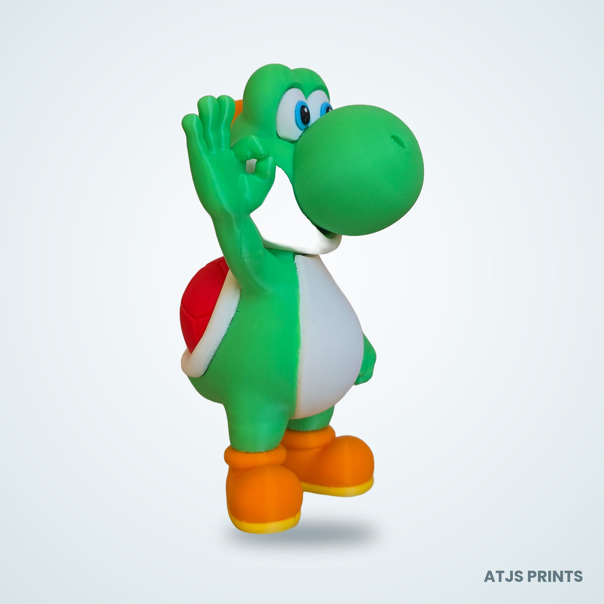 Yoshi 3D Printed Figure - 15" - view 7